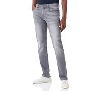 DANIEL HECHTER Regular Fit Jeans mit Eingrifftaschen Modell 'BELFORT' in Mittelgrau, Größe 34/32