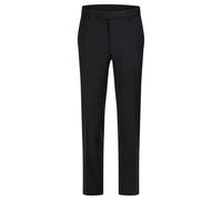 HECHTER PARIS Hose Herren Regular Fit Schurwolle schwarz, 48