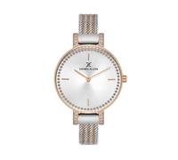 Daniel Klein DK.1.12908.4 Strass Design 3 ATM Wasserdicht Silber-Gold Damen-Armbanduhr