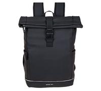 Daniel Ray Rucksack Kurierrucksack Daypack Highlands Größe Large DIN A4 Laptop Fach Fahrradrucksack Daypack Herren Damen Plane wetterfest 1086M + Schlüsselmäppchen (Black 00)