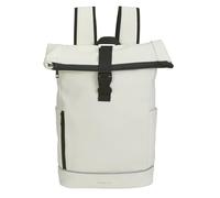 Daniel Ray Rucksack Kurierrucksack Daypack Highlands Größe Large DIN A4 Laptop Fach Fahrradrucksack Daypack Herren Damen Plane wetterfest 1086M + Schlüsselmäppchen (Creme White 05)