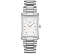 Daniel Wellington Uhr Bound DW00100701 Damen 24 mm Analog Quarz Mineralglas 316L Edelstahl Silber