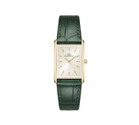 Daniel wellington bound quarz grünem herren uhr mit beige zifferblatt und leder armband one_size Grün