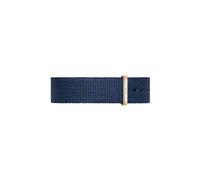 Daniel Wellington Classic Bayswater, Nachtblau/Roségold Uhrenarmband, 20mm, NATO, für Herren