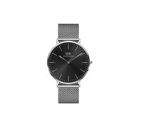 Daniel Wellington DW Uhr Classic Mesh Onyx 40mm Silver