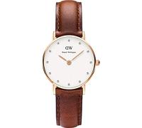 Daniel Wellington Classy Damen-Armbanduhr Analog Quarz Leder - DW00100059