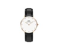 Daniel Wellington Classy Damen-Armbanduhr Analog Quarz Leder - DW00100076