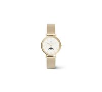 Daniel Wellington Damenuhr Petite Lune Evergold 32 mm Edelstahl