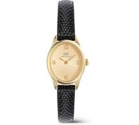Daniel Wellington Damenuhr Leder gold, schwarz Damen