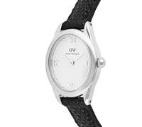 Daniel Wellington Damen-Uhren Analog Quarz One Size, Schwarz, Silber, Weiß 32031821