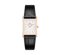 Daniel Wellington Uhr Bound, 316L Edelstahl PVD Roségold, schwarzes Croco-Armband