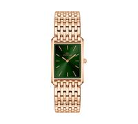 Daniel Wellington Uhr Bound 9-Link Emerald Sunray 22x32 316L Edelstahl PVD Roségold