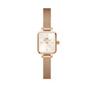 Daniel Wellington DW Uhr Quadro Mini Melrose Rose Gold Champagne 15.4x18.2mm