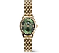 Daniel Wellington Damenuhr Ophelia Mini Emerald Gold DW00100804 PVD-beschichtet