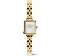Daniel Wellington Damenuhr Edelstahl gelbgold, weiß Damen