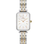 Daniel Wellington Damenuhr Quadro – Einheitsgröße – Edelstahl (316L), doppelt plattiert, Silber