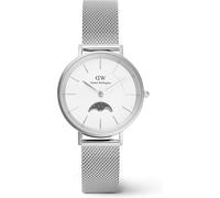 Daniel Wellington Damenuhr Lune 32 mm Edelstahl Silber DW00100772
