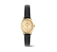 Daniel Wellington Damenuhr Leder gold, schwarz Damen