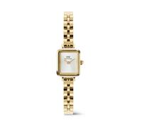 Daniel Wellington Damenuhr Edelstahl gelbgold, weiß Damen