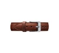 Daniel Wellington DW Armband Leather St Mawes 20mm Silver
