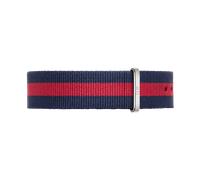 Daniel Wellington DW Armband Nato Oxford 18mm Silver