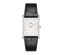 Daniel Wellington DW Uhr Bound Black Crocodile Silver 24x35mm