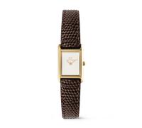 Daniel Wellington DW Uhr Bound Mini Dark Brown Lizard Gold 17x25,9mm