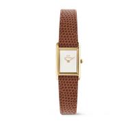 Daniel Wellington DW Uhr Bound Mini Light Brown Lizard Gold 17x25,9mm