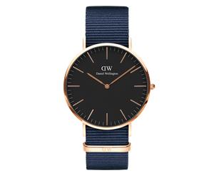 Daniel Wellington DW Uhr Classic Bayswater Black Rose Gold 36mm