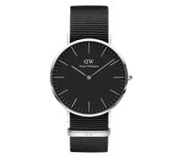Daniel Wellington DW Uhr Classic Cornwall Black Silver 36mm