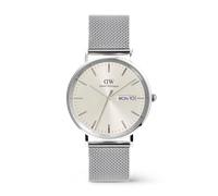 Daniel Wellington DW Uhr Classic Day Display Sterling Champagne 40mm Silver