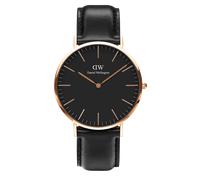Daniel Wellington DW Uhr Classic Sheffield Black Rose Gold 40mm