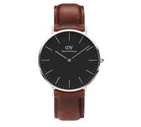 Daniel Wellington DW Uhr Classic St Mawes Black Silver 36mm