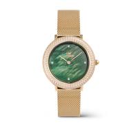 Daniel Wellington DW Uhr Crystalline Bezel Evergold Green 32mm Gold