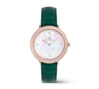 Daniel Wellington DW Uhr Crystalline Bezel Green Croc Rose Gold 32mm