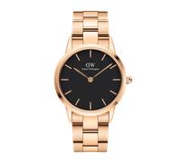 Daniel Wellington DW Uhr Iconic Link Black Rose Gold 40mm