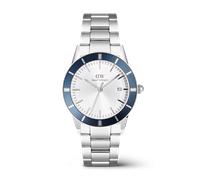 Daniel Wellington DW Uhr Iconic Paradigma Link Blue Bezel Silver 40mm