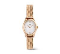Daniel Wellington DW Uhr Ophelia Mini Mesh White Rose Gold 22x25,5mm