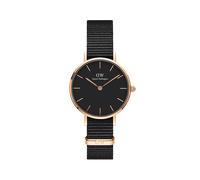 Daniel Wellington DW Uhr Petite Cornwall Black Rose Gold 28mm
