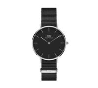 Daniel Wellington DW Uhr Petite Cornwall Black Silver 28mm