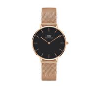 Daniel Wellington DW Uhr Petite Melrose Black 28mm Rose Gold