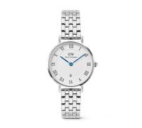 Daniel Wellington DW Uhr Petite Roman Numerals Date 5-link Silver 28mm