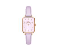 Daniel Wellington DW Uhr Quadro Lavender MOP 20x26mm Rose Gold