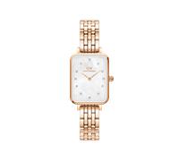 Daniel Wellington DW Uhr Quadro Lumine 5-Link Melrose MoP 20x26mm Rose Gold
