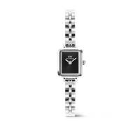Daniel Wellington DW Uhr Quadro Mini Arch 3-link Onyx Sunray Silver 15.4X18.2mm
