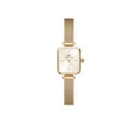 Daniel Wellington Uhr Quadro Mini Evergold Champagne Sunray 15×18 mm Gold Damen