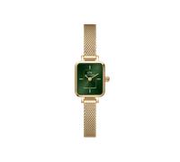 Daniel Wellington DW Uhr Quadro Mini Evergold Emerald 15.4x18.2mm Gold