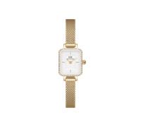 Daniel Wellington DW Uhr Quadro Mini Lumine Bezel Gold 15.4x18.2mm