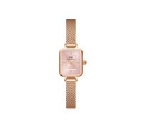 Daniel Wellington Quadro Uhr 15.4x18.2mm Double Plated Stainless Steel (316L) Rose Gold