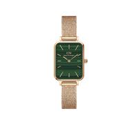 Daniel Wellington DW Uhr Quadro Pressed Melrose Green 20x26mm Rose Gold